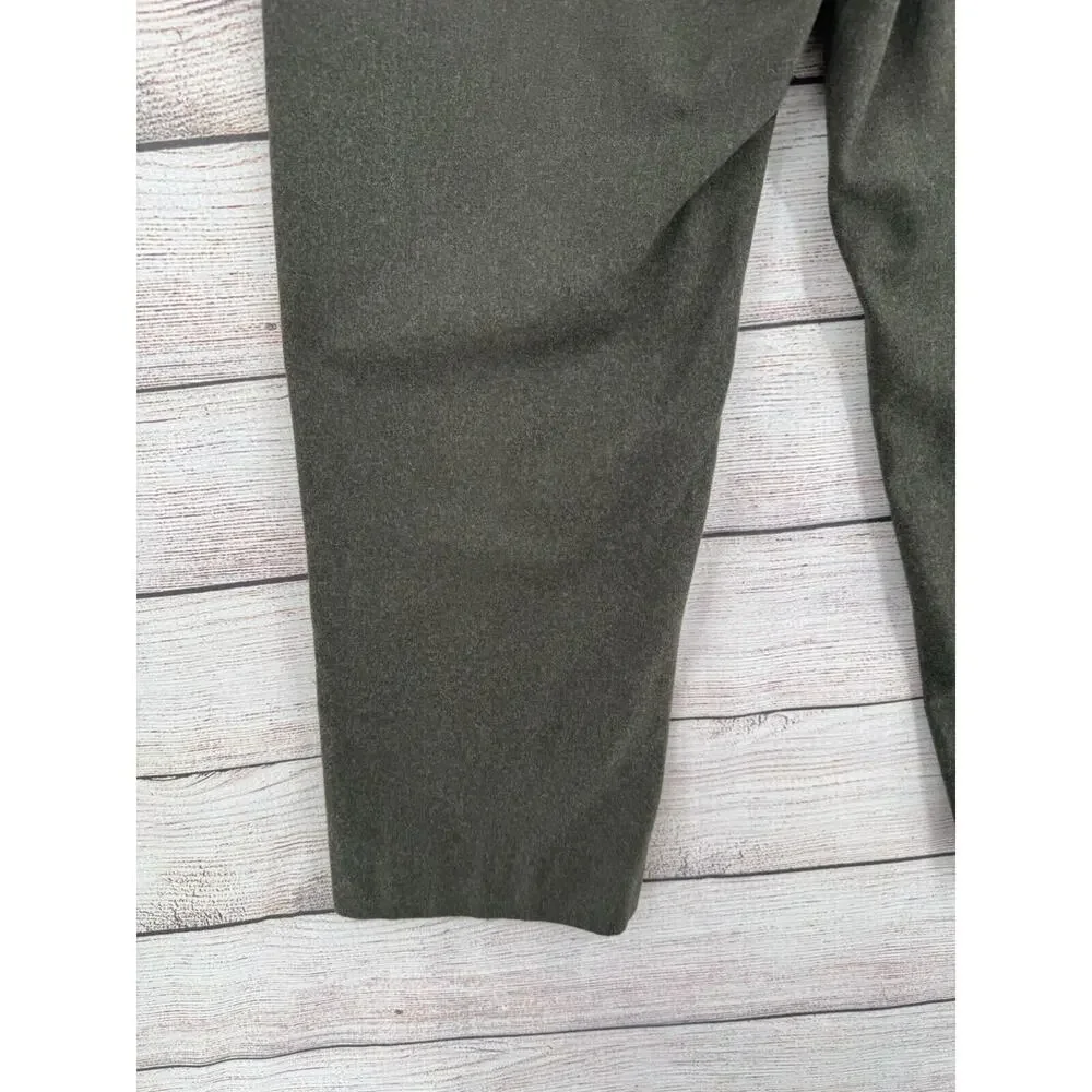 Vintage 50's 1957 US Army Wool‎ Trousers Men's 27x30 Kersey Green